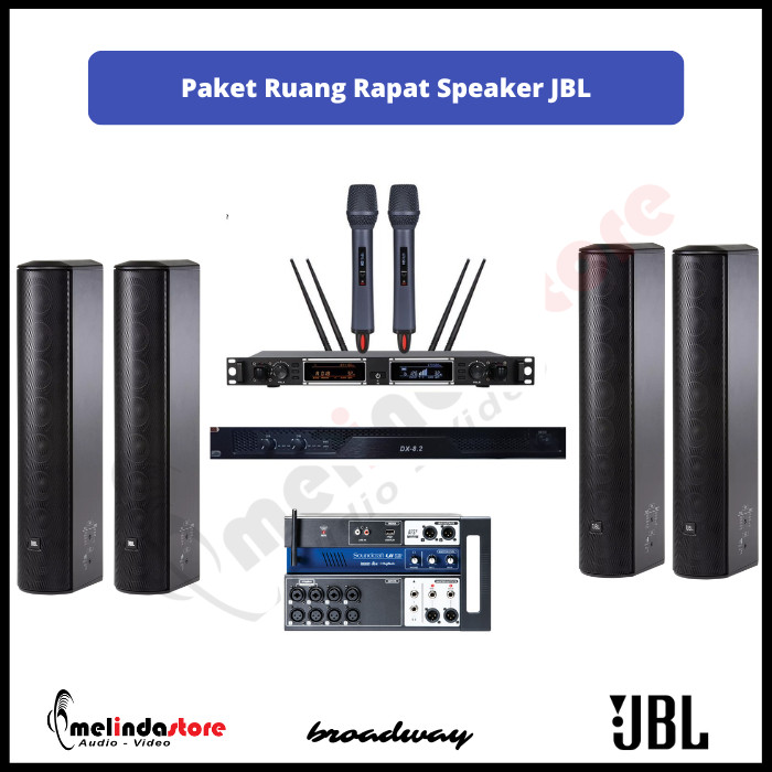 Paket Sound System Ruang Rapat Speaker JBL CBT50-LA | 4 Speaker